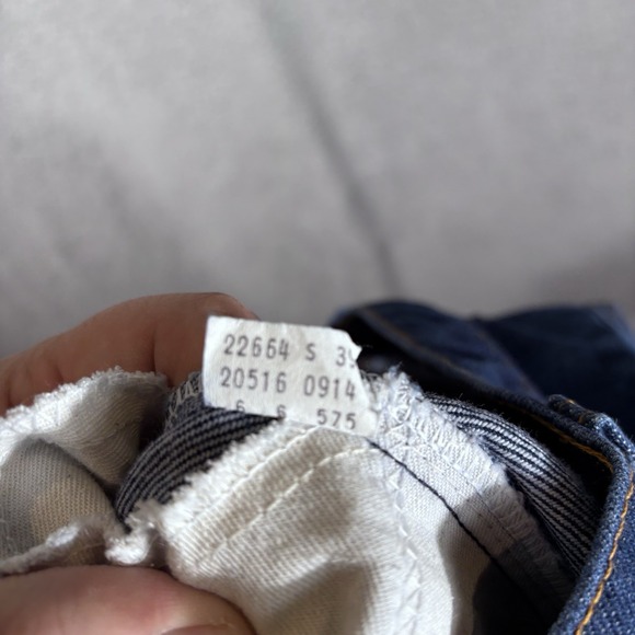 Levi's Vintage Orange Tab Jeans Mens 36x30 Boot Cut Blue Denim Cotton Blend USA - Picture 7 of 9